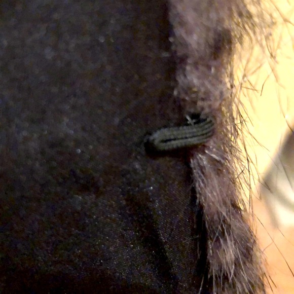 Jack by BB Dakota Revolve Boho Gray Black Faux Fur Vest Small - Picture 5 of 10